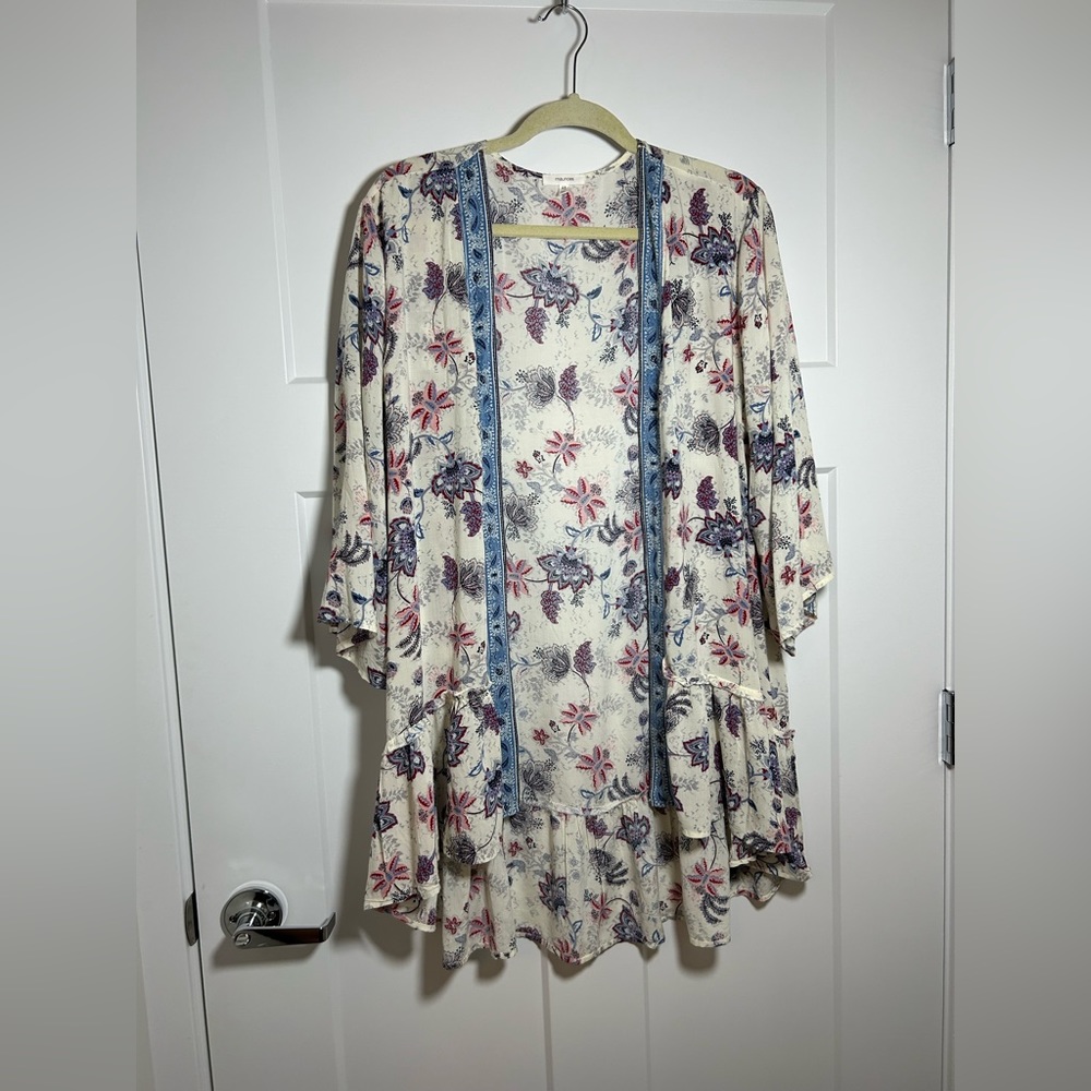 Maurices XL kimono cardigan coverup, plus size would also fit 2XL